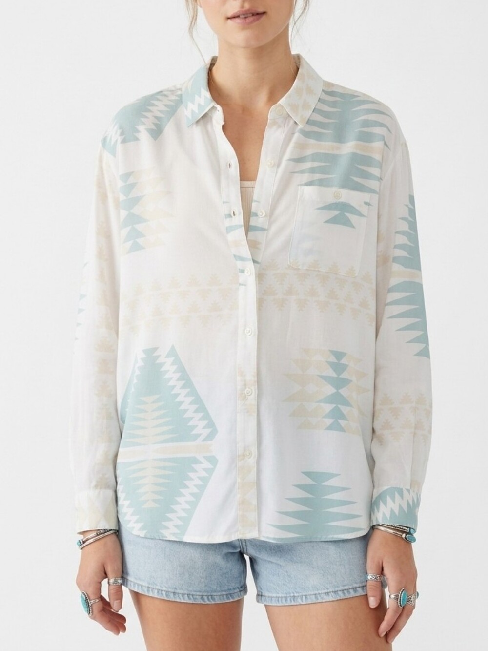 Pendleton Desert Southwest Rayon Button-Down Unisex Shirt